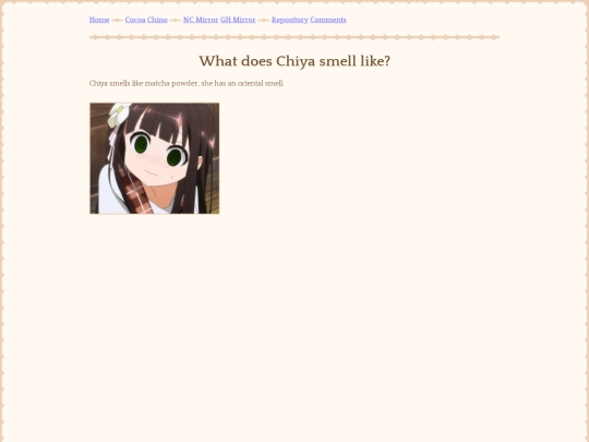 chiya_smell screenshot