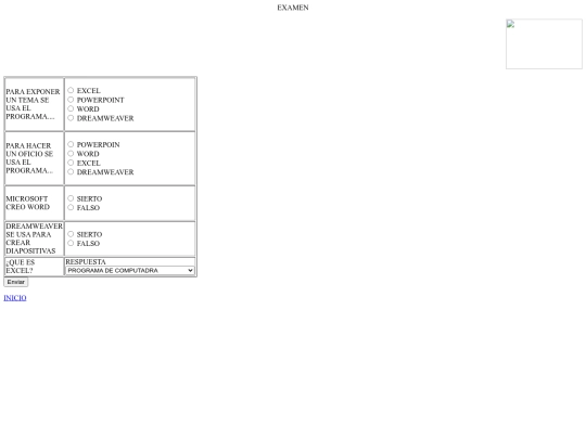 EXAMEN screenshot