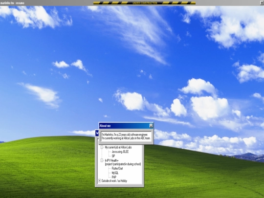 index screenshot