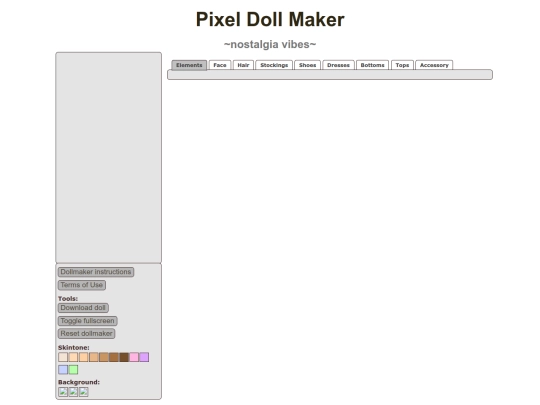 Dollmaker-Template My Setup screenshot