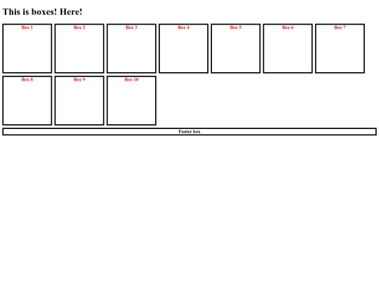 boxes screenshot