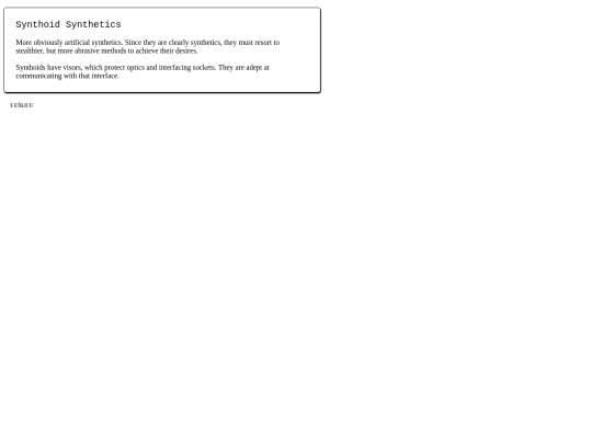 subpages/onshor/specie/synthetics/synths screenshot
