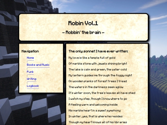 writing screenshot