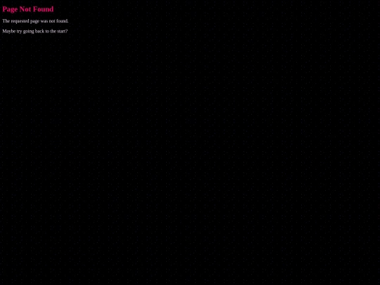 not_found screenshot
