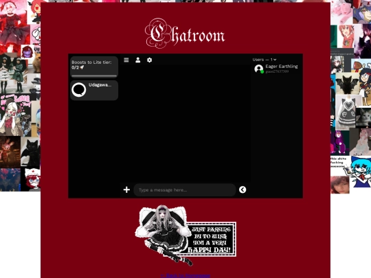 chatroom screenshot