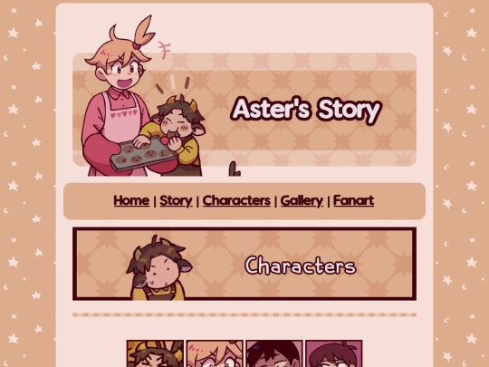 aster/characters screenshot