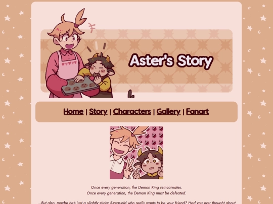 aster/story screenshot