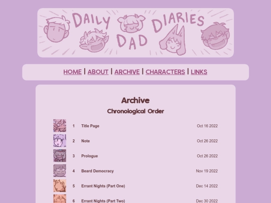 dads/archive screenshot