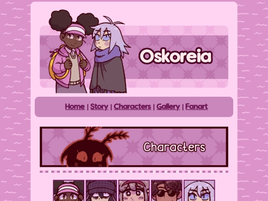 oskoreia/characters screenshot