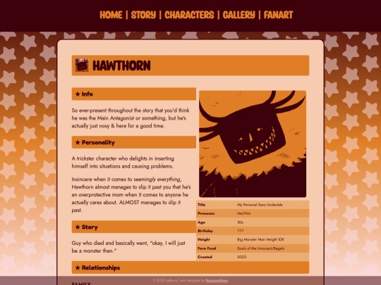 profiles/hawthorn screenshot