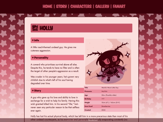 profiles/holly screenshot