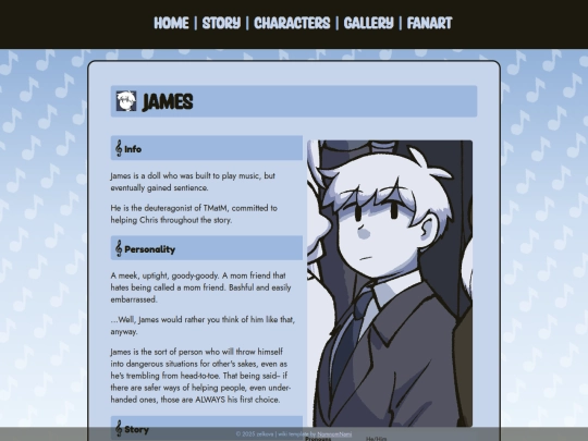 profiles/james screenshot