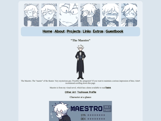 profiles/maestro screenshot