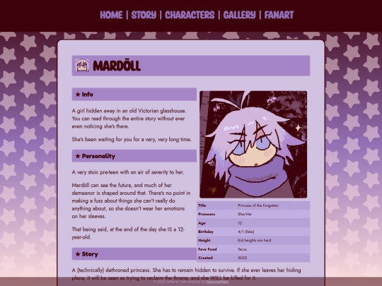 profiles/mardoll screenshot