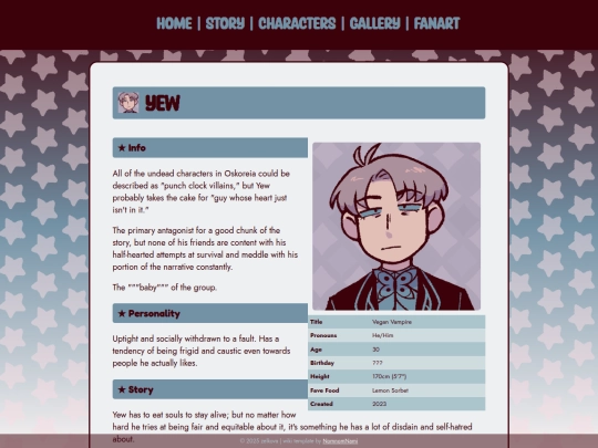 profiles/yew screenshot