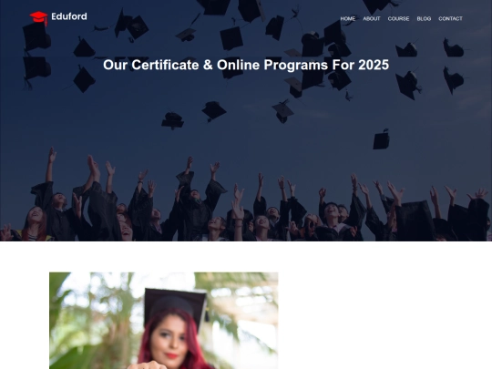 University/blog screenshot