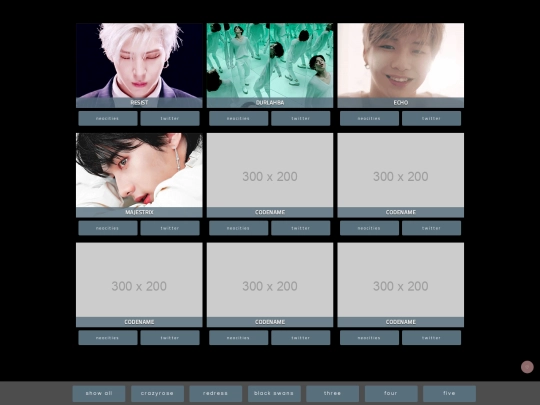 testing screenshot