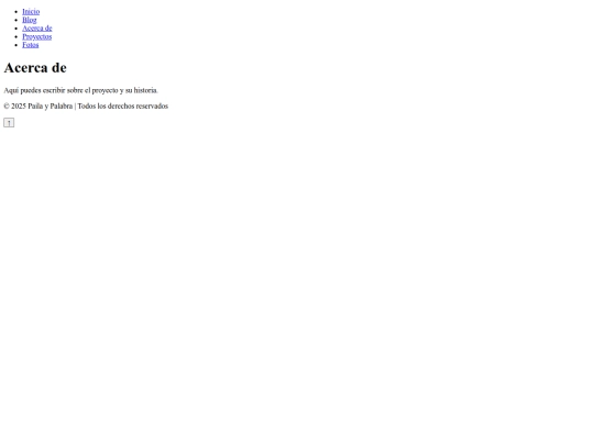 acerca screenshot