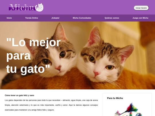 ProyectoMichu/MichuInicio screenshot