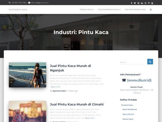 industri/pintu-kaca screenshot