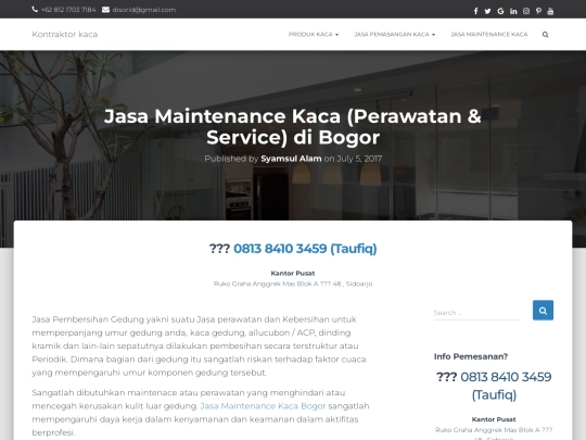 jasa-maintenance-kaca-bogor screenshot