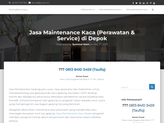 jasa-maintenance-kaca-depok screenshot