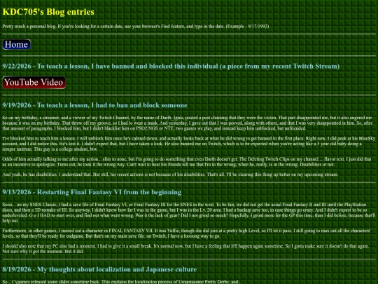 blog screenshot