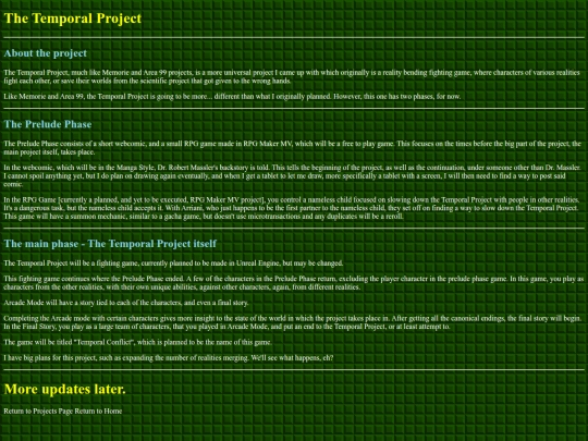 temporal_project screenshot