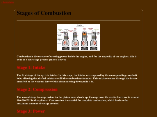 Engine/Combustion/combustion screenshot