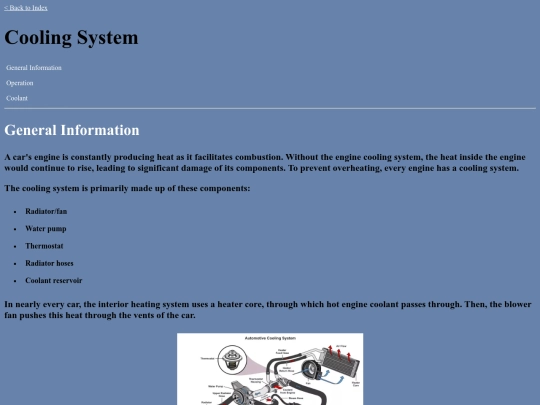 Engine/Cooling/cooling screenshot