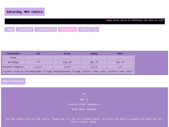 characters screenshot