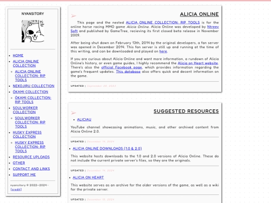 aliciaonlinecollection screenshot