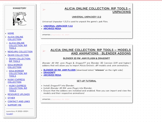 aliciaonlinecollectionriptools screenshot