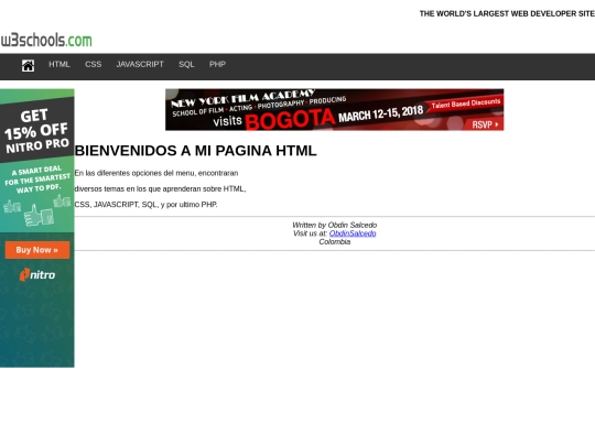 TALLERES/Mi Segunda Pagina/Mi Segunda Pagina2 screenshot
