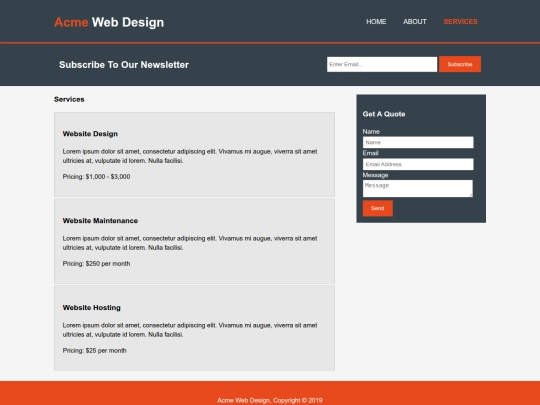 service screenshot