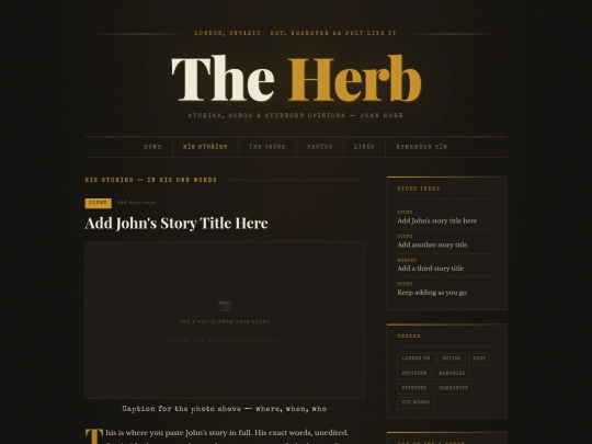 stories screenshot