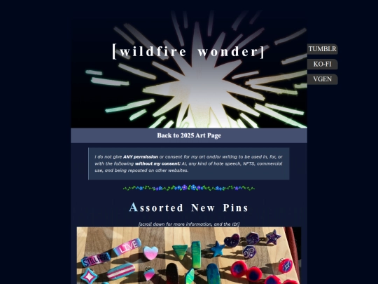 Artpages/ASnewClaypins screenshot