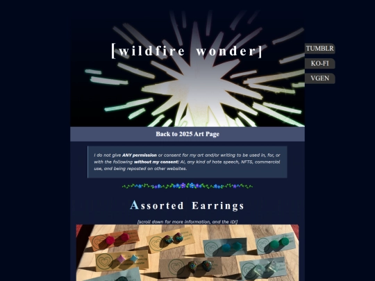 Artpages/ASnewearrings screenshot