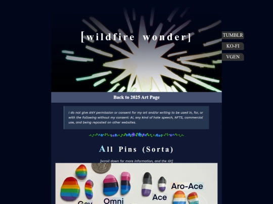 Artpages/AllPins2025 screenshot