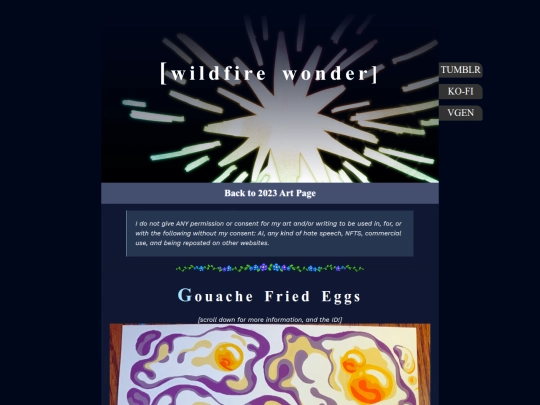 Artpages/GouacheFriedEggs screenshot