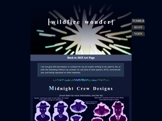Artpages/MCcarapaceDesigns screenshot