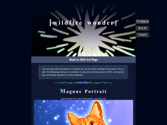 Artpages/MaggiePortrait screenshot