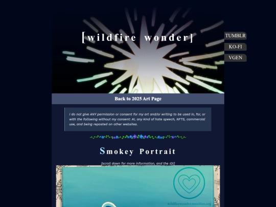 Artpages/SmokeyPortrait screenshot