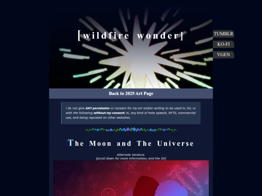 Artpages/TMUalts screenshot