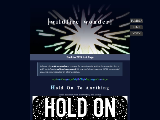 Artpages/holdonsticker screenshot