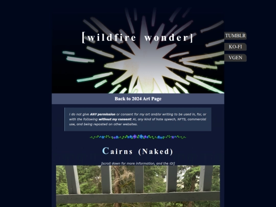 Artpages/nakedcairns1 screenshot