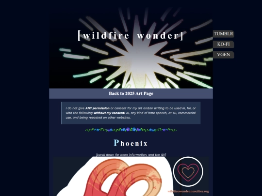 Artpages/phoenixface screenshot