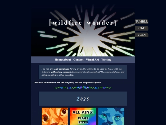 artpage2025 screenshot