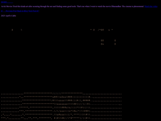 ascii-art screenshot