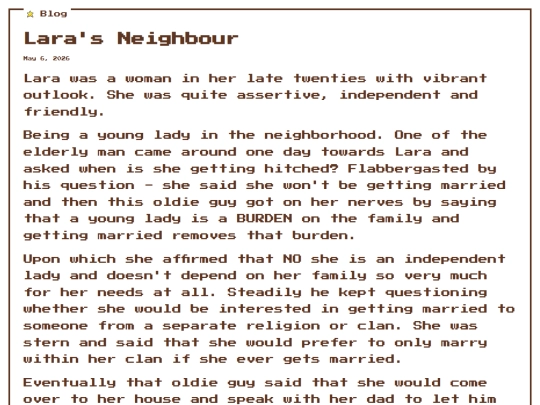 posts/larasneighbour screenshot